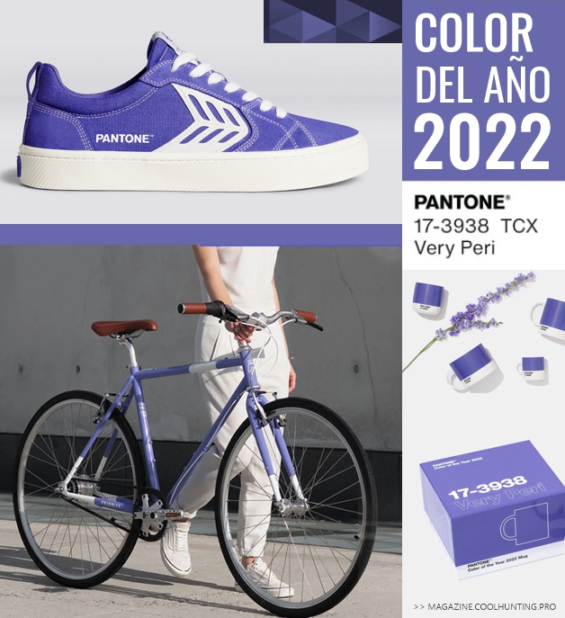 Diseño de productos con el color del año 2022